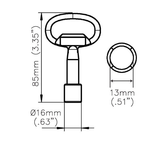 1004-31 EMKA Crown Type Key
