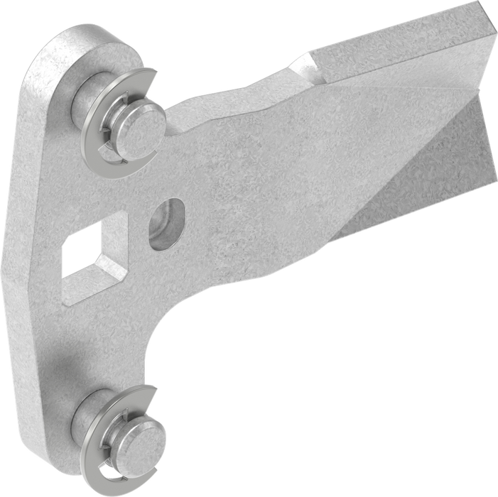 EMKA 1000-U27 3-Point cam, Steel zinc-plated; Offset h = 2 mm