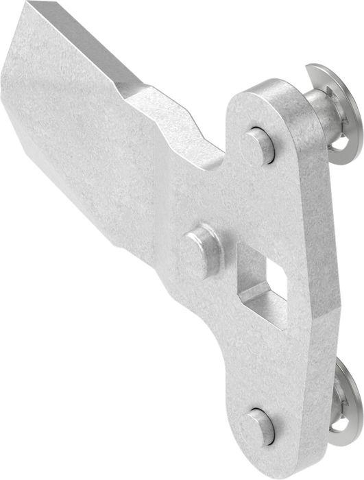 EMKA 1000-U27 3-Point cam, Steel zinc-plated; Offset h = 2 mm