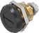 EMKA 1000-U652-01 Safety quarter turn slot 2 x 4, Brass and zinc die black powder-coated