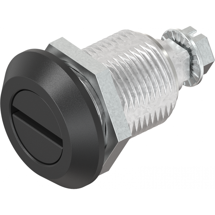 EMKA 1000-U777 Compression latch with slot 2 x 4, Zinc die black EMKA 1000-U777 Compression latch with slot 2 x 4, Zinc die black