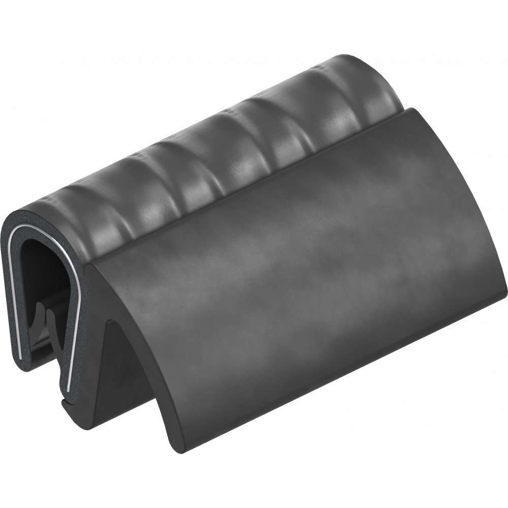 EMKA 1011-17 - Sealing profile, self-clamping, Foam rubber EPDM Gasket