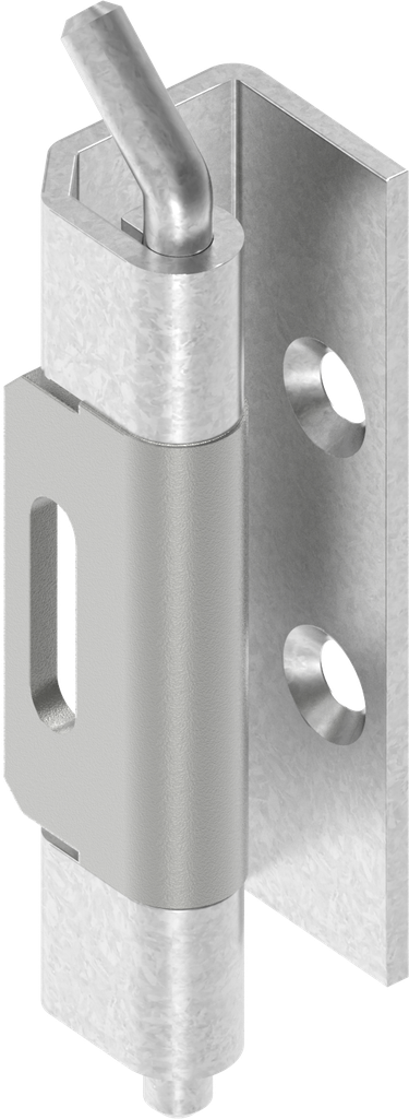 EMKA 1069-U8 - 135° hinge, zinc-plated and raw steel