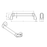 EMKA 1095-08 Steel tube Ø 30, Steel, plastic-coated black, 300 mm