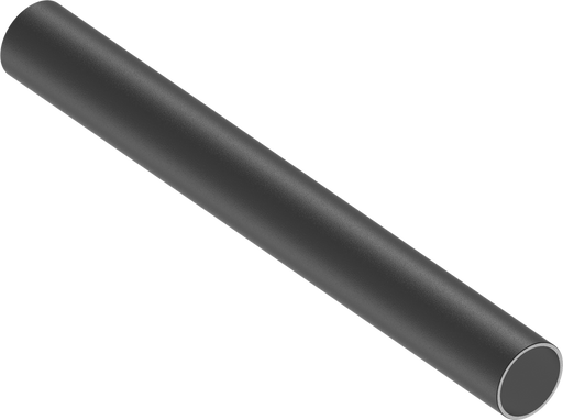 EMKA 1095-08 Steel tube Ø 30, Steel, plastic-coated black, 300 mm