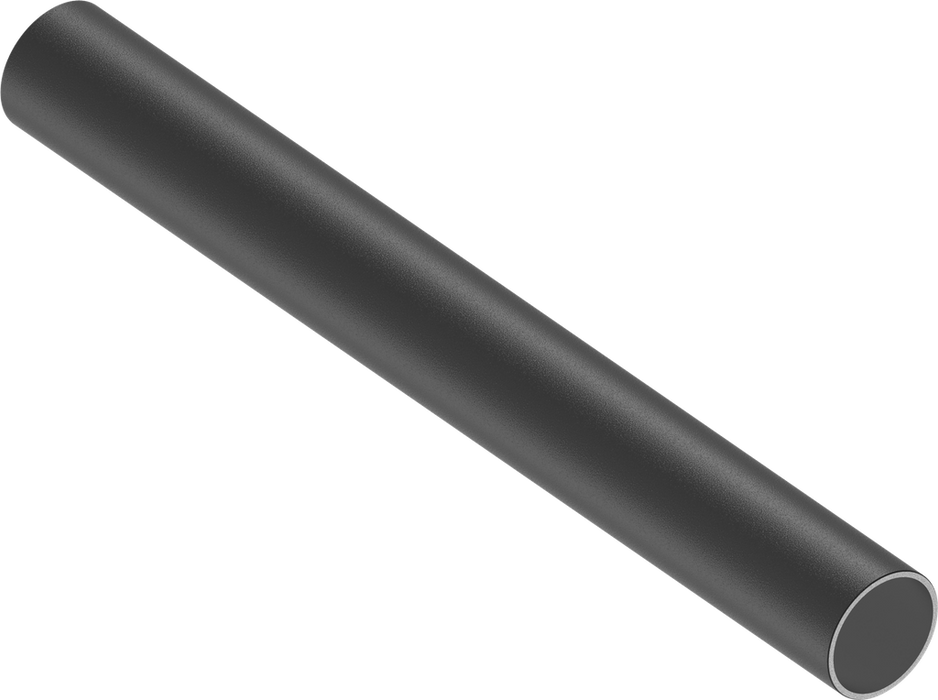 EMKA 1095-08 Steel tube Ø 30, Steel, plastic-coated black, 300 mm