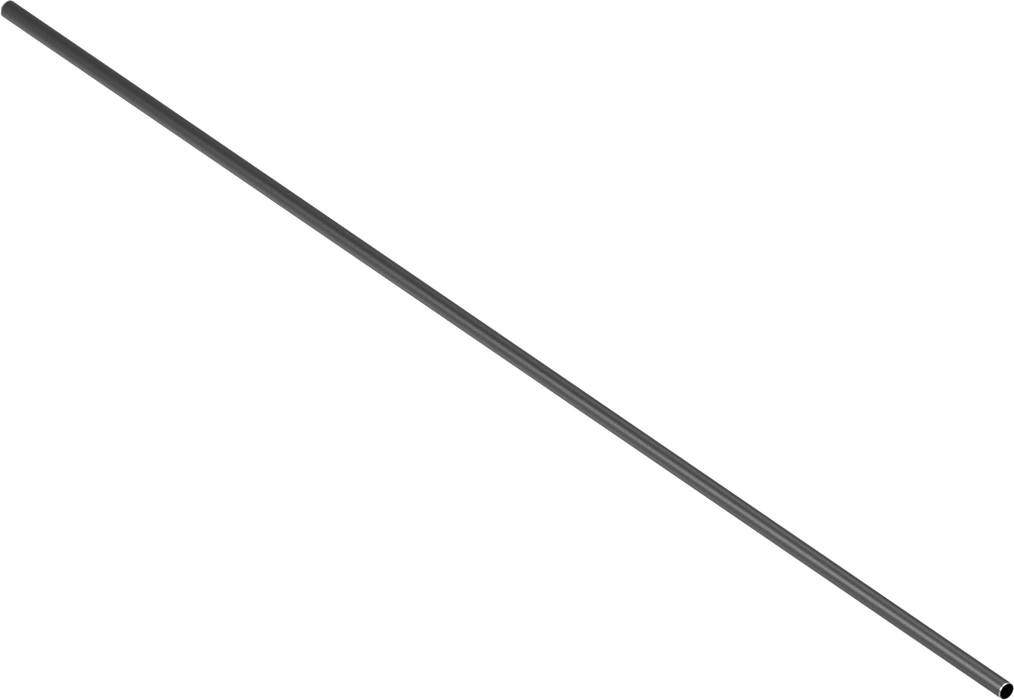 EMKA 1095-21 Steel tube  30, Steel, plastic-coated black