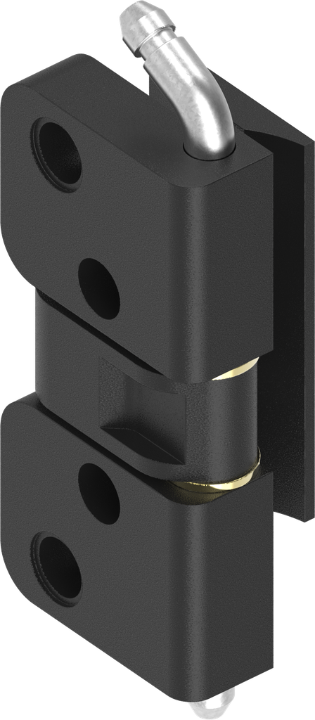 EMKA 1110-U86  120 Degree Hinge, Zinc die black powder-coated
