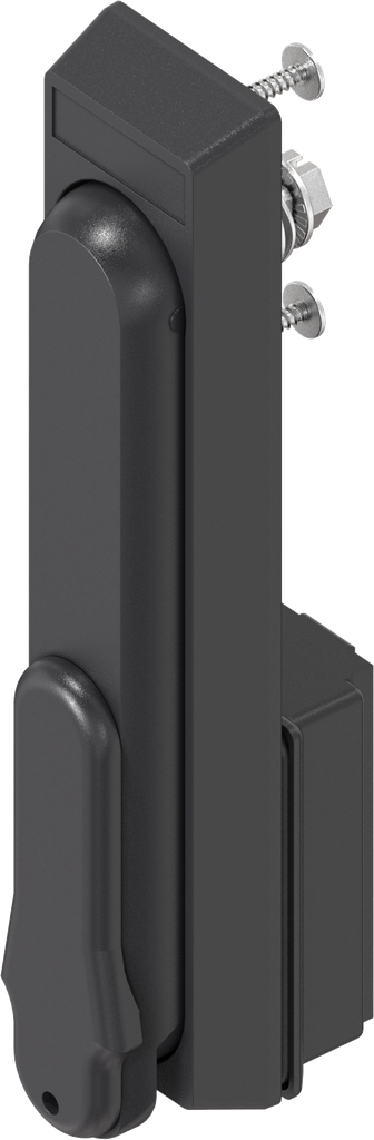 EMKA 1125-U191-A Swinghandle for profile half cylinder 40 mm Polyamide GF black