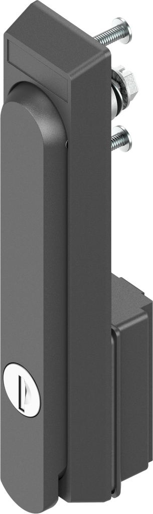 EMKA 1125-U202-A  Swinghandle with round cylinder, keyed EK 333