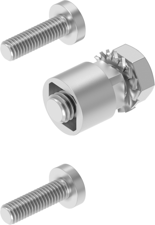 EMKA 1125-U284-PH Adapter and fixing material for bearing bush; for stainless steel swinghandle