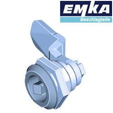 EMKA 1000-U134-U135-28 Stainless Steel Quarter Turn with 7mm Square Insert