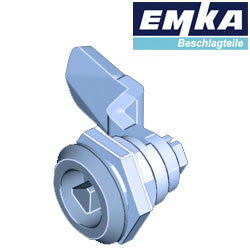 1000-U134-U334 EMKA Stainless Steel Quarter Turn 8mm Triangular