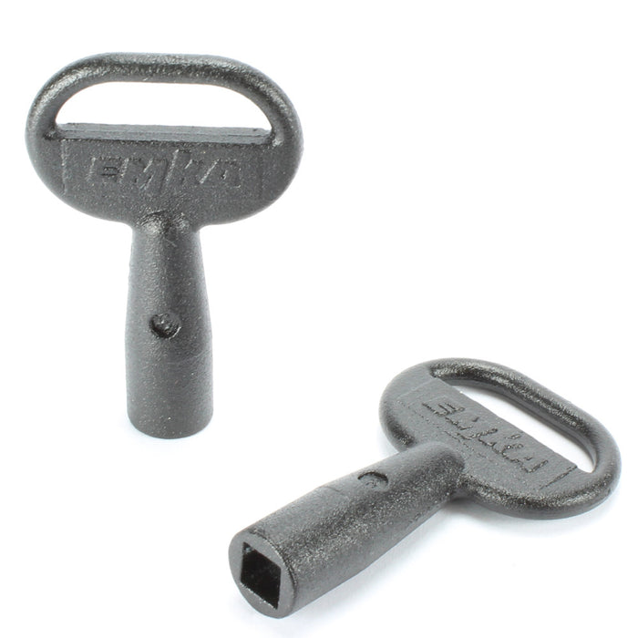 204-0501.00-00000 DIRAK Compatible Square 6mm Female Key Black Zinc Die (1004-20)