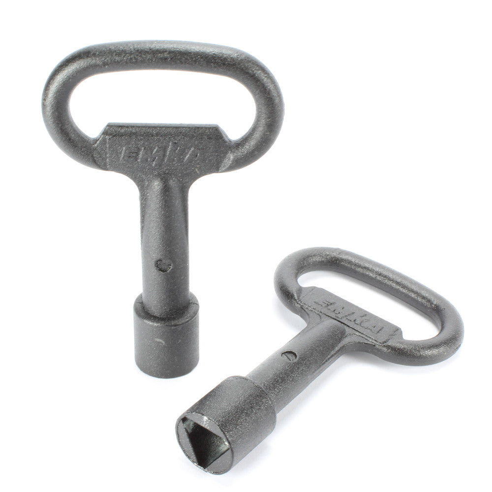 1004-24 EMKA Triangular 10mm Key — Steel City Supply