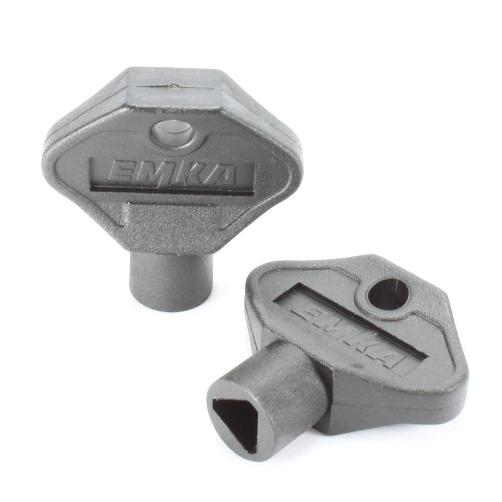 1004-38 EMKA Triangular 8mm Key — Steel City Supply