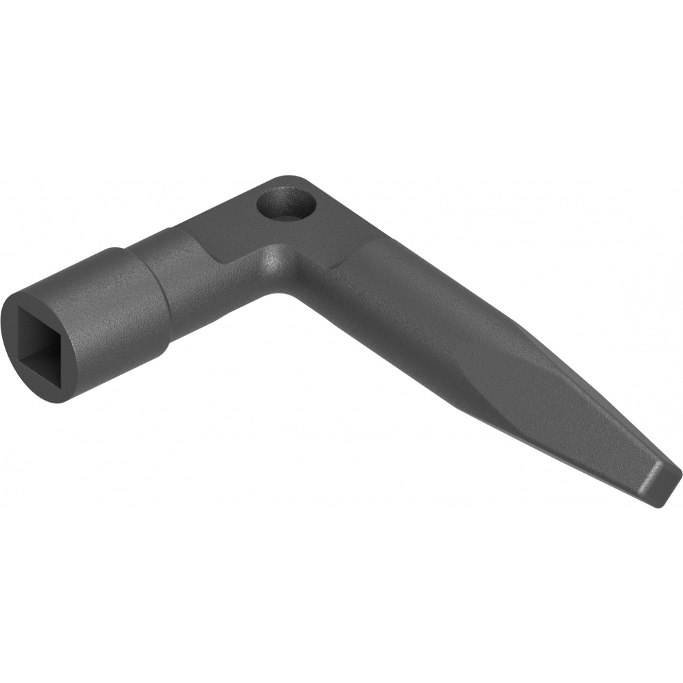 1004-52 EMKA Railway Key Sqaure 8-9mm, Square Male 6-10.5mm — Steel ...