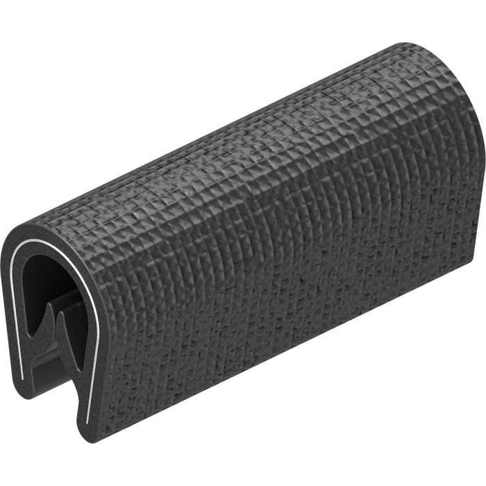 1010-01 EMKA Black PVC Edge Protection Gasketing