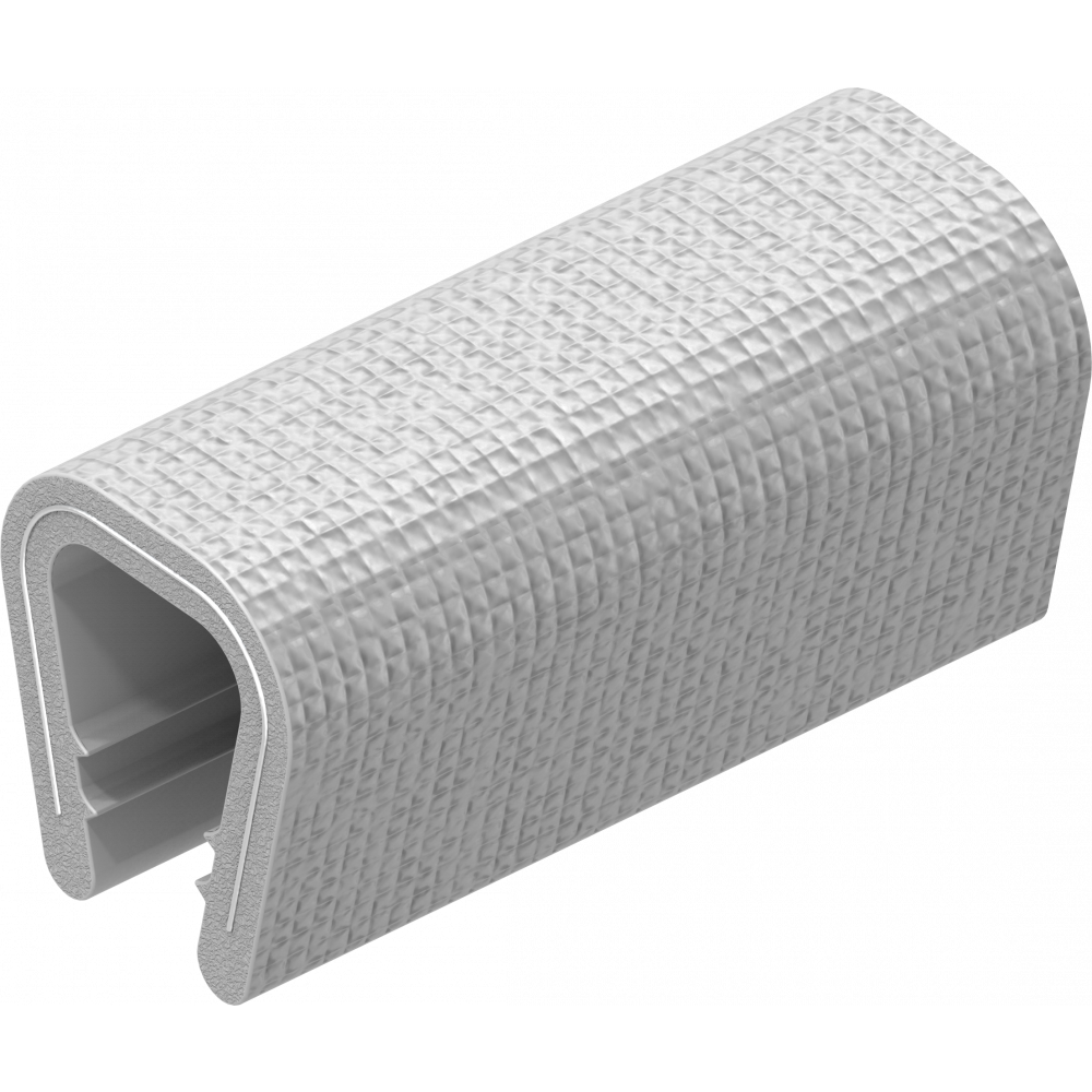Emka Pvc Edge Protection 1010-06-01 EMKA PVC Light Gray Edge Protection — Steel City Supply