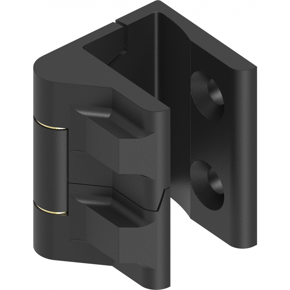 1110-U52 EMKA Screw-On Prominent Hinge — Steel City Supply