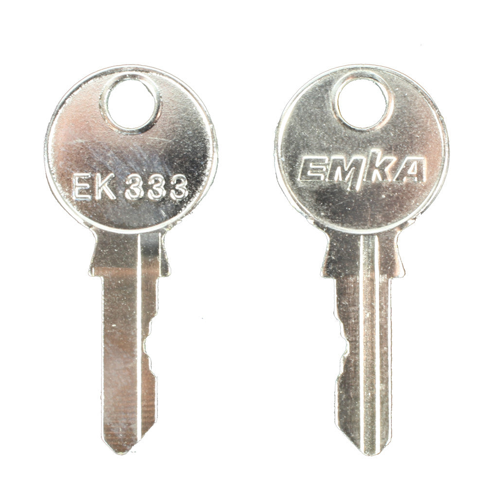 1108-1-1 EMKA EK333 Key Silver Grip Key — Steel City Supply