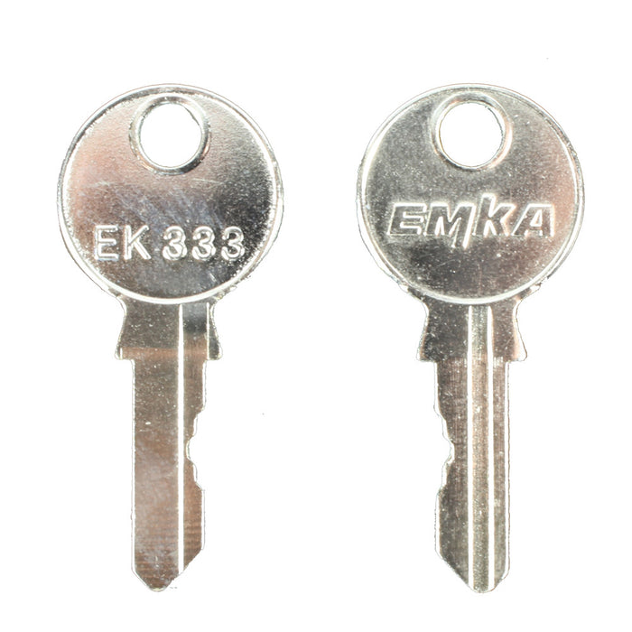 1108-1-1 EMKA EK333 Key Silver Grip Key — Steel City Supply