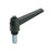 942651 MRX.100 p-1/2-13x2  Elesa Adjustable Handle with Shaft Threaded M12X2