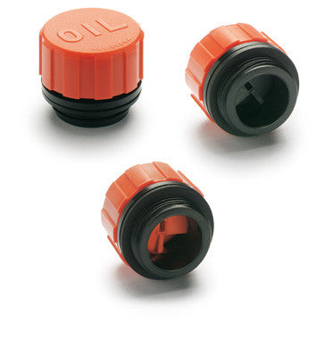 SFP.40-1/2+F FIL 56681 1/2" Dia. Breather Cap with Orange Splash Guard and Tech Fill Filter