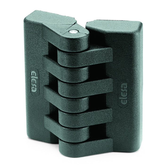 CFA.97 p-M10x20-CH-10 422362 Elesa Hinge with 2 Holes for Cylindrical Head M10 Screws and 2 Studs Threaded M10x20