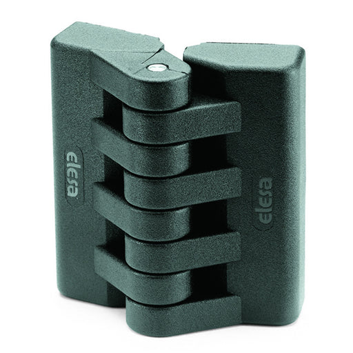 CFA.65 p-M6x18-CH-6 422262 Elesa Hinge with 2 Holes for Cylindrical Head M6 Screws and 2 Studs Threaded M6x18