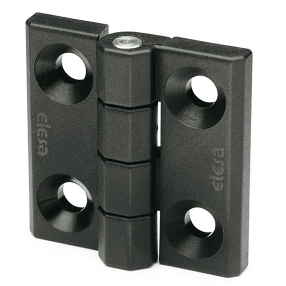 CFM.40 p-M5x12-CH-5 425532 Elesa CFM Polyamide Hinges with Studs Threaded M5x12 and Through Holes for Cylindrical Head Screws ISO 7380